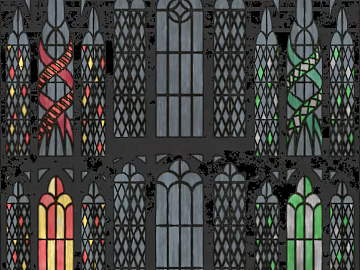Retro colored church window glass texture (ID:ffaeh854996)