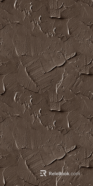 Dark Curry Wall Texture Paint Diatom Mud texture