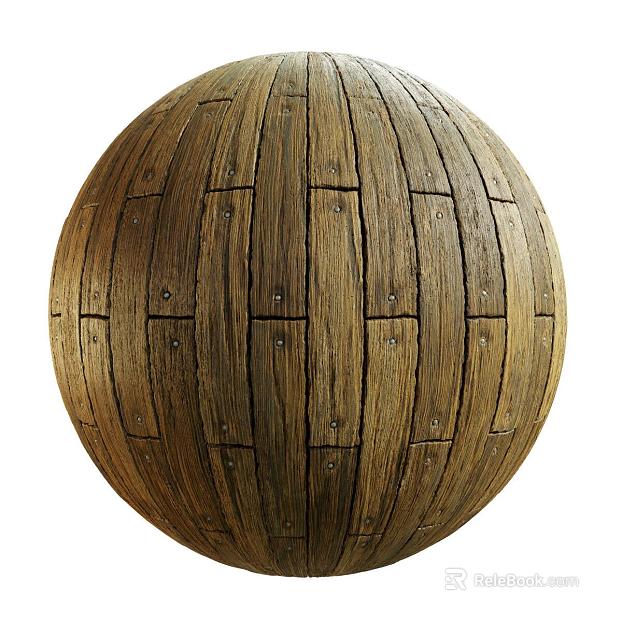 Old Wooden Wall PBR texture