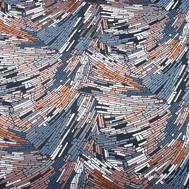 geometric carpet texture