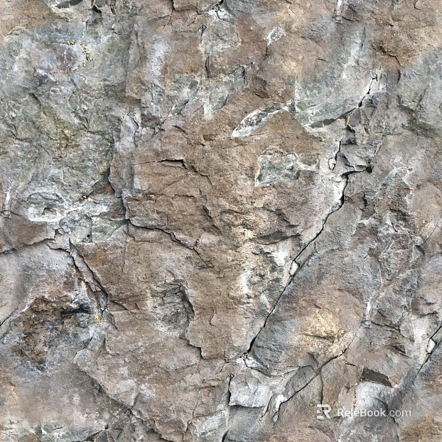 Taupe Rock Exterior Wall Finish texture