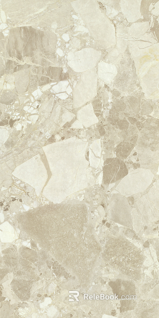Light terrazzo rock slab texture