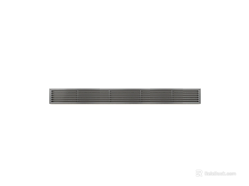Gun gray metal perforated plate wall air outlet texture