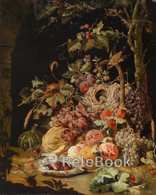 Oil painting texture