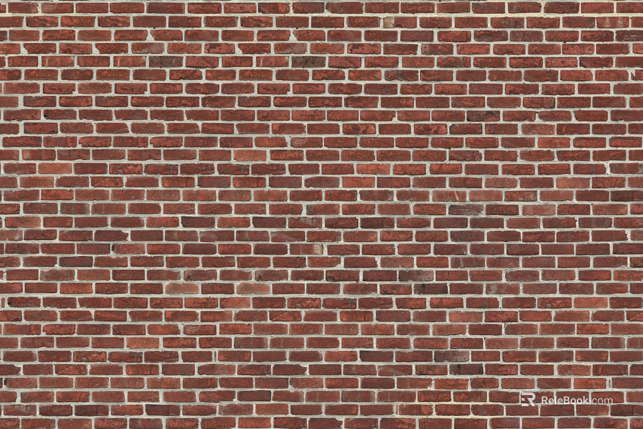 Brick wall red brick plane texture