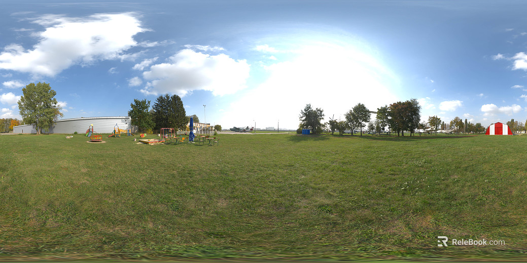 Outdoor Grass Camping Daytime HDR texture