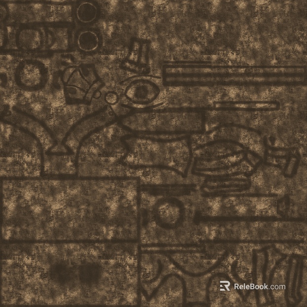 Retro brown art brick background wall texture