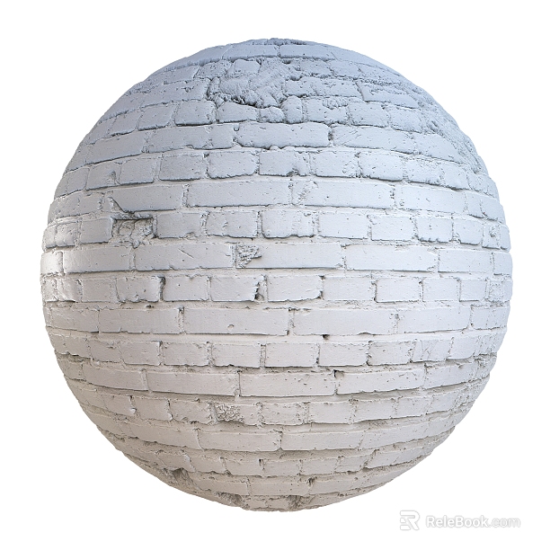 Brick wall 2PBR texture