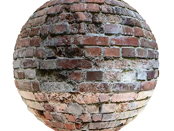 Brick wall PBR texture (ID:ffach270714)