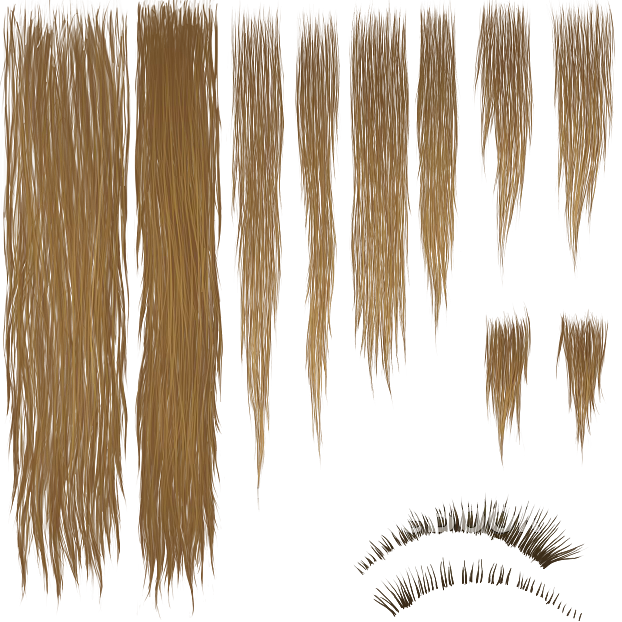 Hair texture