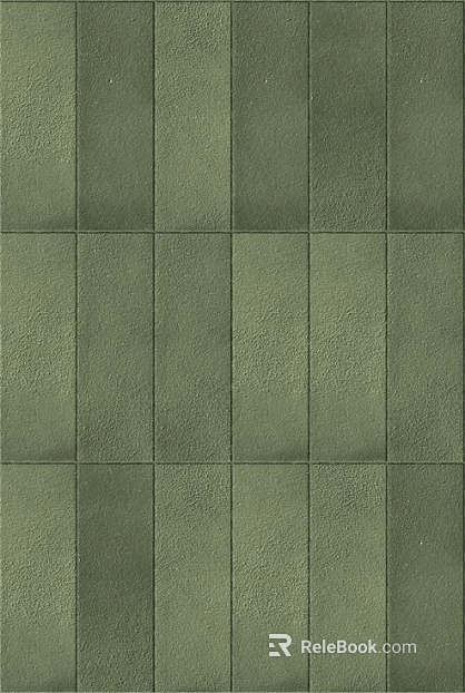 Retro Middle Ancient Plain Color Wall Tile Matte Tile Strip Tile texture