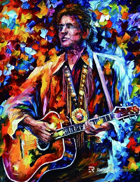 figure painting texture