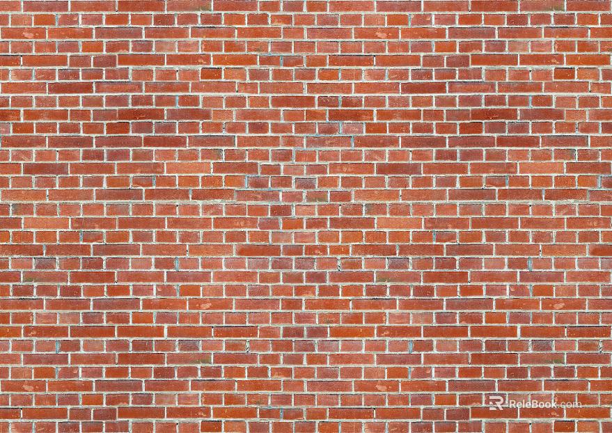 Brick wall, red brick wall texture