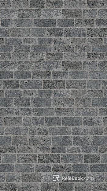 gray antique brick for brick wall texture