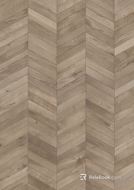 Wood Flooring Fish Bone with Milk Tea texture