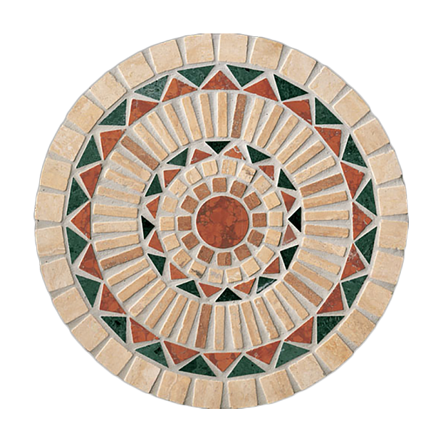 Round Stone Mosaic Mosaic Floor Tile Sidewalk Road Ground Square Paving texture