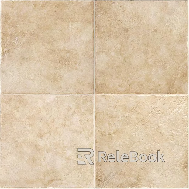 Antique Tile Outdoor Square Yellow Floor Tile Seamless texture