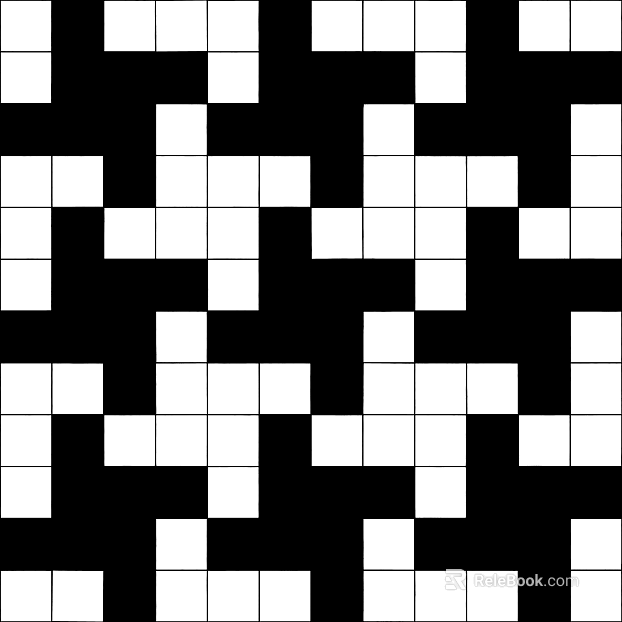 Black and white plaid brick kitchen floor tile texture