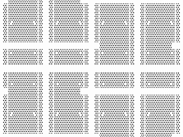 Black perforated sheet metal architectural decorative surface texture (ID:ffaeh834532)