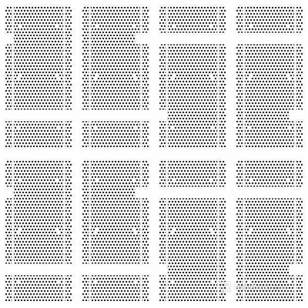 Black perforated sheet metal architectural decorative surface texture