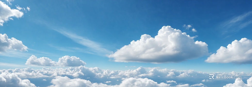 white clouds texture