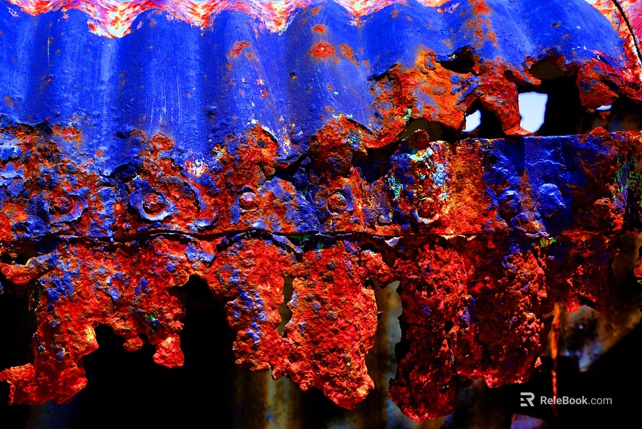 Rusty metal texture