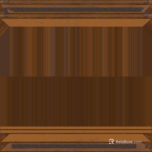 Dark brown straight grain wood siding texture
