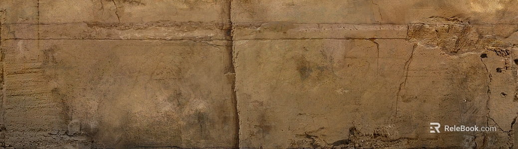 Outdoor wall surface texture