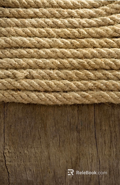 Hemp rope texture