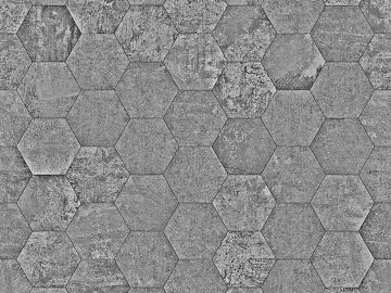 Hexagonal Brick Grey Hexagonal Brick Seamless texture (ID:ffaef2868)