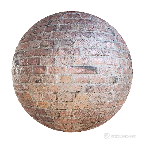 Brick wall PBR texture