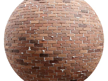 Brick wall PBR texture (ID:ffach587164)