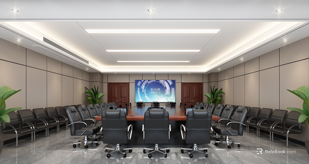 Modern Grey Stone Pattern Floor Tile Meeting Room Floor texture