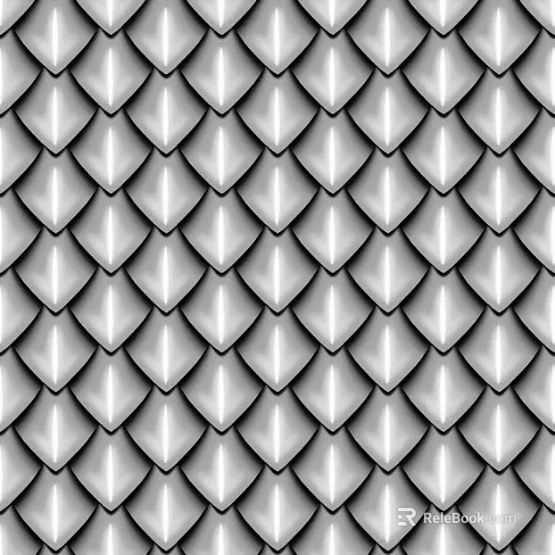 black and white bump scale texture