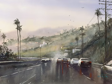 landscape painting texture (ID:ffaeg27906)