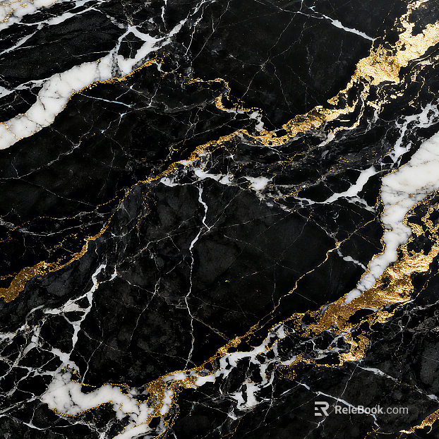 Black gilt rock slab marble texture