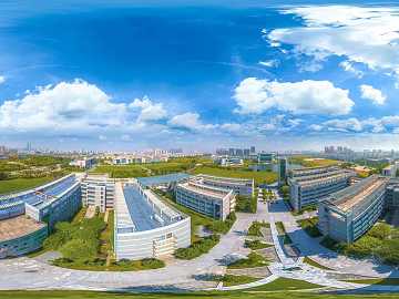 HDR City Community Panorama texture (ID:ffach302303)