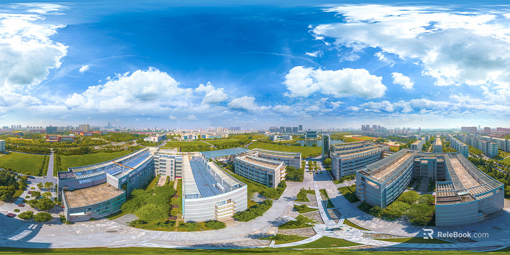 HDR City Community Panorama texture