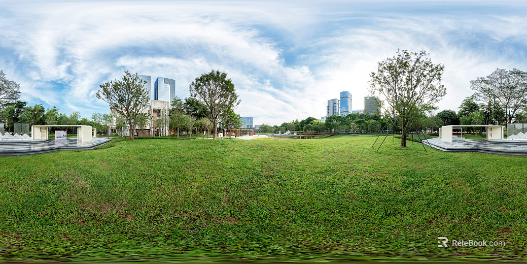 Outdoor City Park HDR texture
