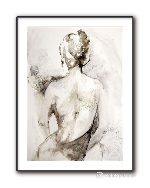 figure painting texture