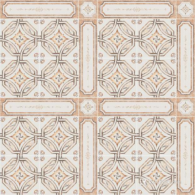 Retro Marble Stone Geometric Patchwork Pattern Tiles Small Tiles Antique Tiles Floor Tiles Wall Tiles texture