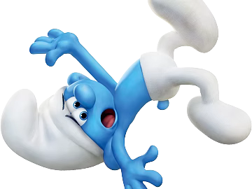 cartoon painting 3d model