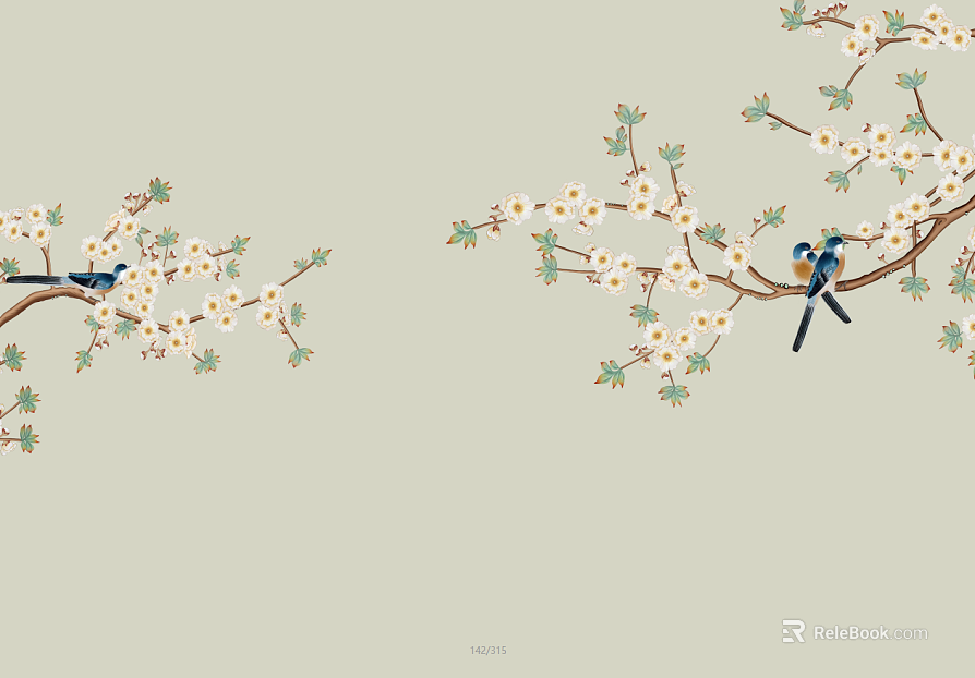 animal and plant pattern texture