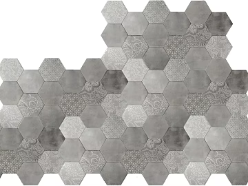 Hexagonal Brick texture (ID:ffajg79486)