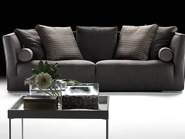 Modern Dark Grey Plain Fabric for Sofa texture (ID:ffaeh187626)