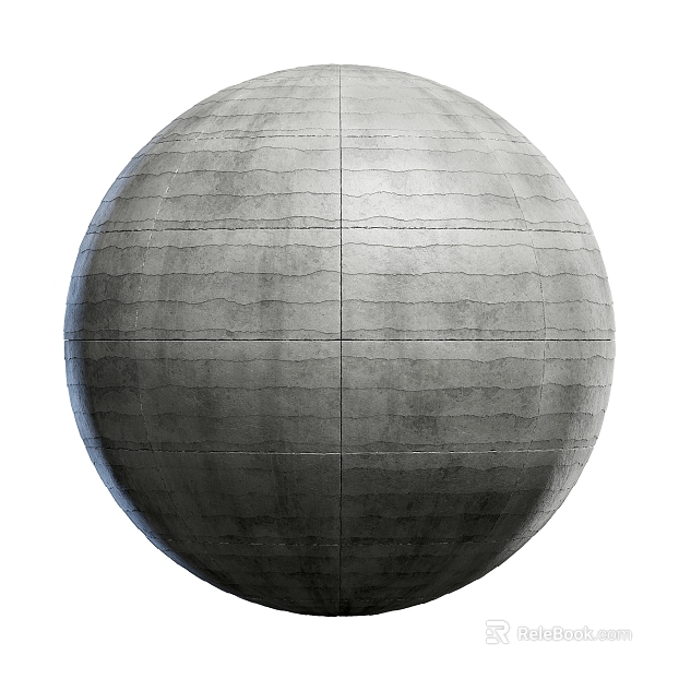 Concrete wall PBR texture