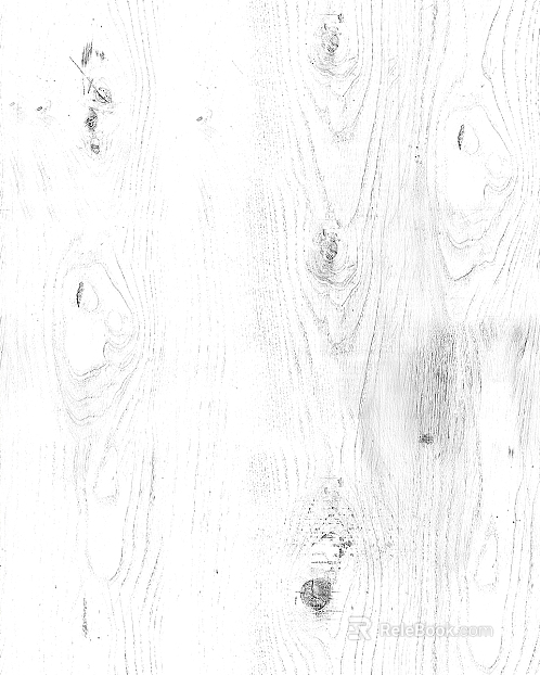 Black and white wood grain texture
