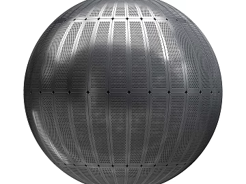 Perforated Plate PBR texture (ID:ffach205024)