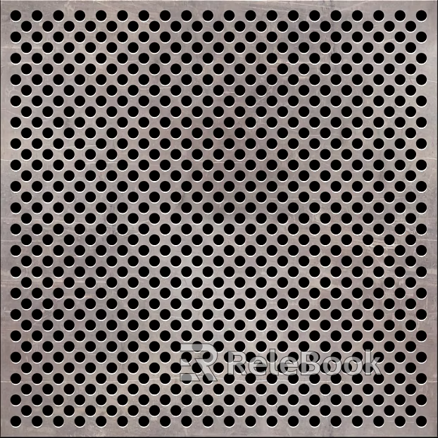 Perforated plate texture