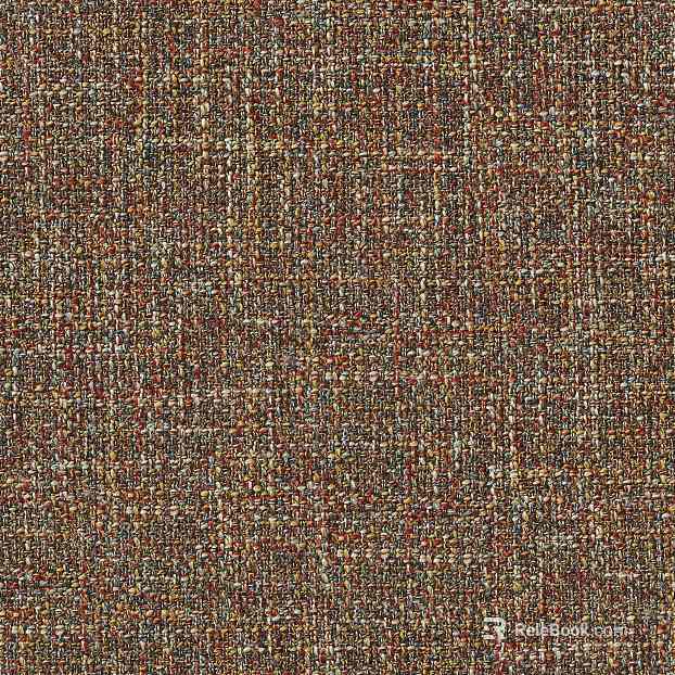 Plain-colored cotton-linen blend fabric with a woven texture, suitable for soft furnishings. texture